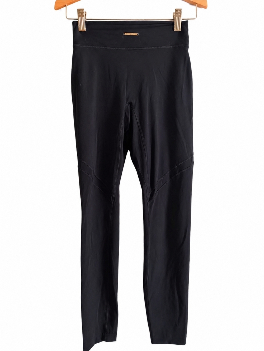Gymshark Black Scrunch Butt Leggings XS High Waisted Seamless Workout Activewear - Picture 2 of 7